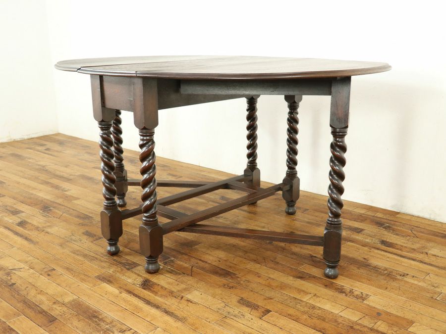 英国アンティーク家具 ゲートレッグ 59005