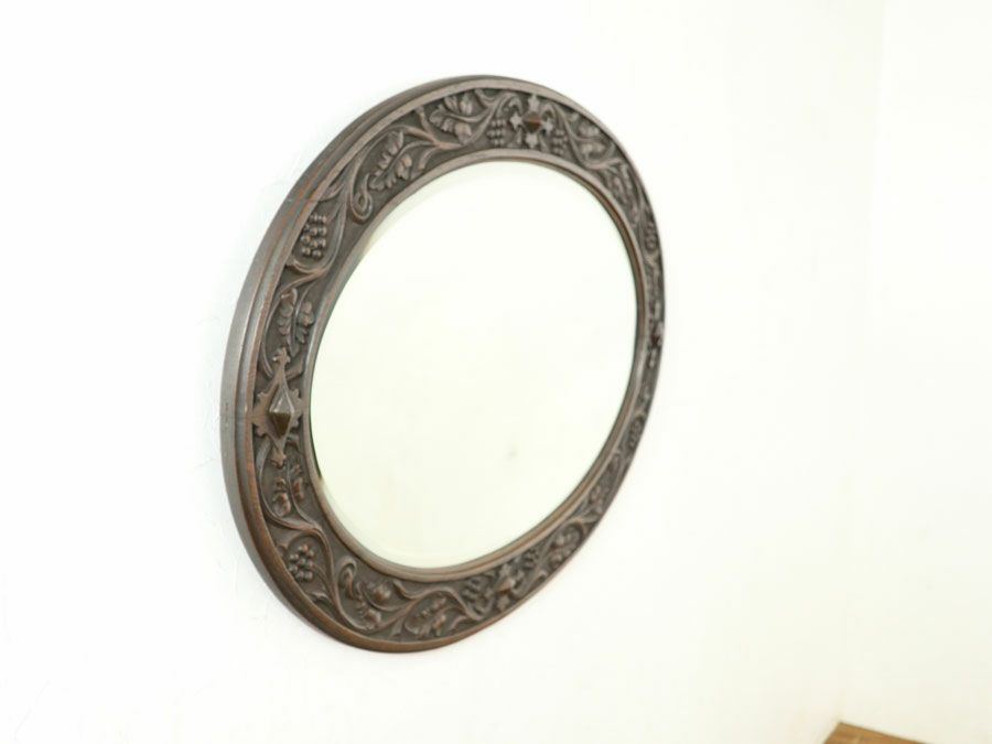 英国アンティーク家具 ウォールミラー 59036