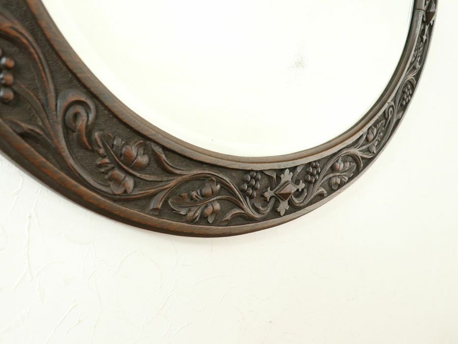 英国アンティーク家具 ウォールミラー 59036