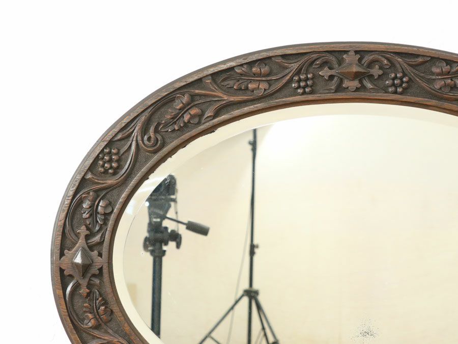 英国アンティーク家具 ウォールミラー 59036