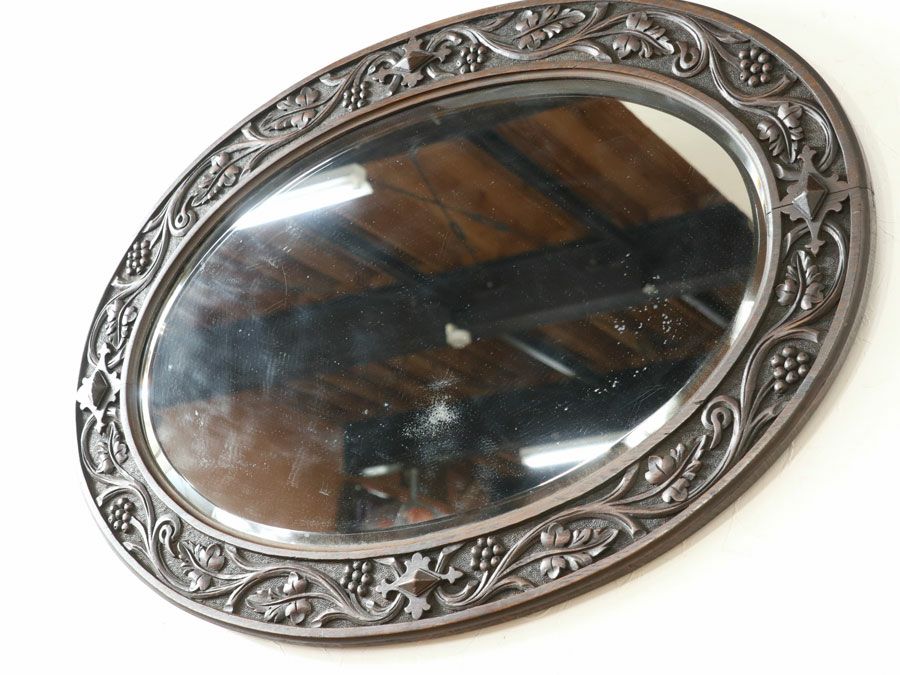 英国アンティーク家具 ウォールミラー 59036