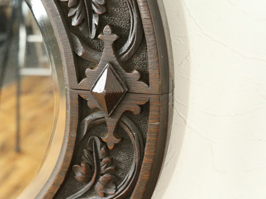 英国アンティーク家具 ウォールミラー 59036