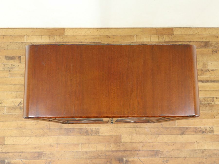 アンティーク クロス張替済ショーケース 59030