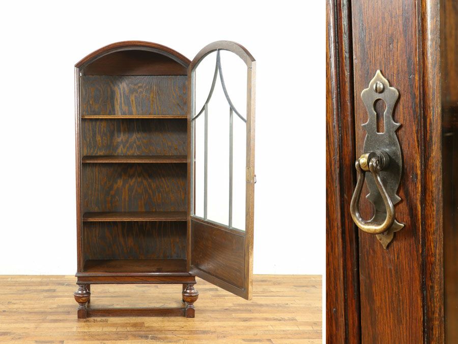 英国アンティーク家具 ブックケース 59183