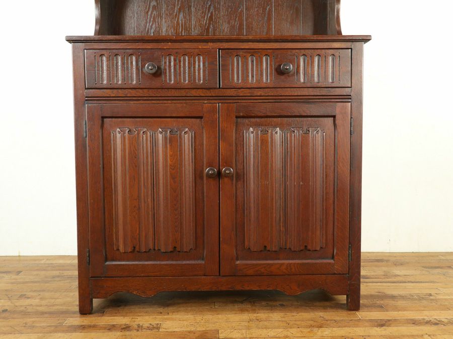 英国アンティーク家具 カップボード 59001