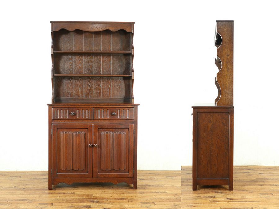 英国アンティーク家具 カップボード 59001