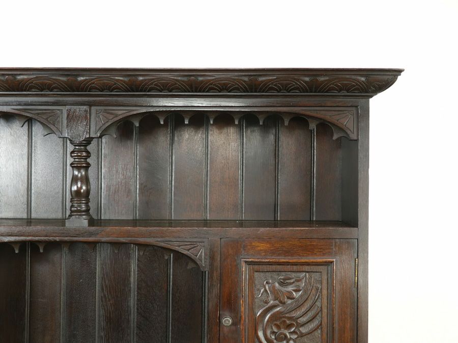 英国アンティーク家具 カップボード 59055