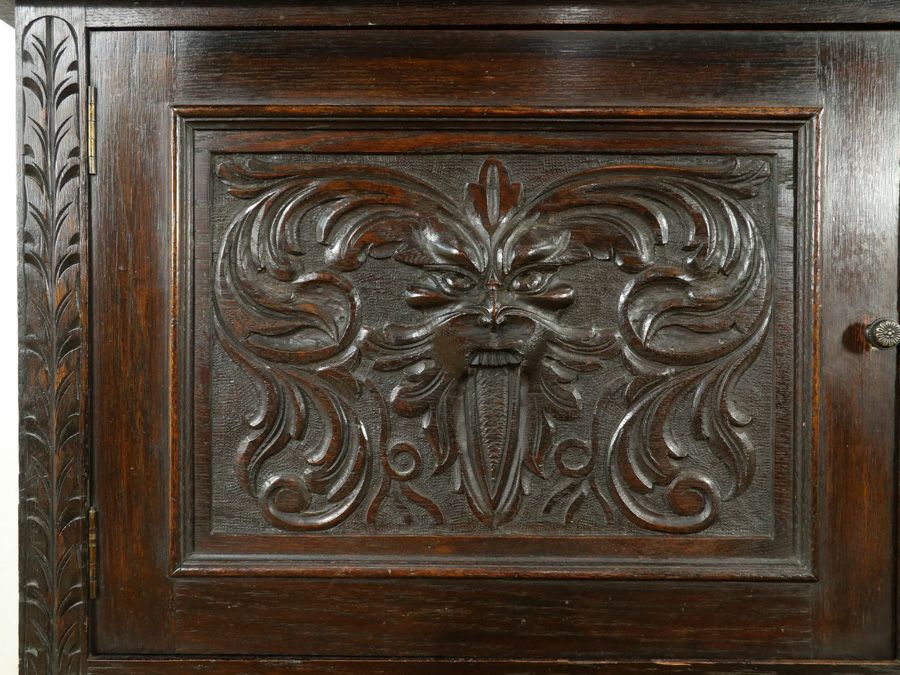 英国アンティーク家具 カップボード 59055