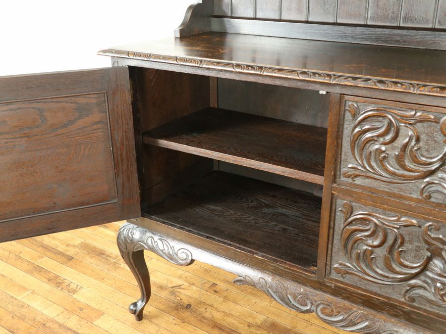 英国アンティーク家具 カップボード 59055