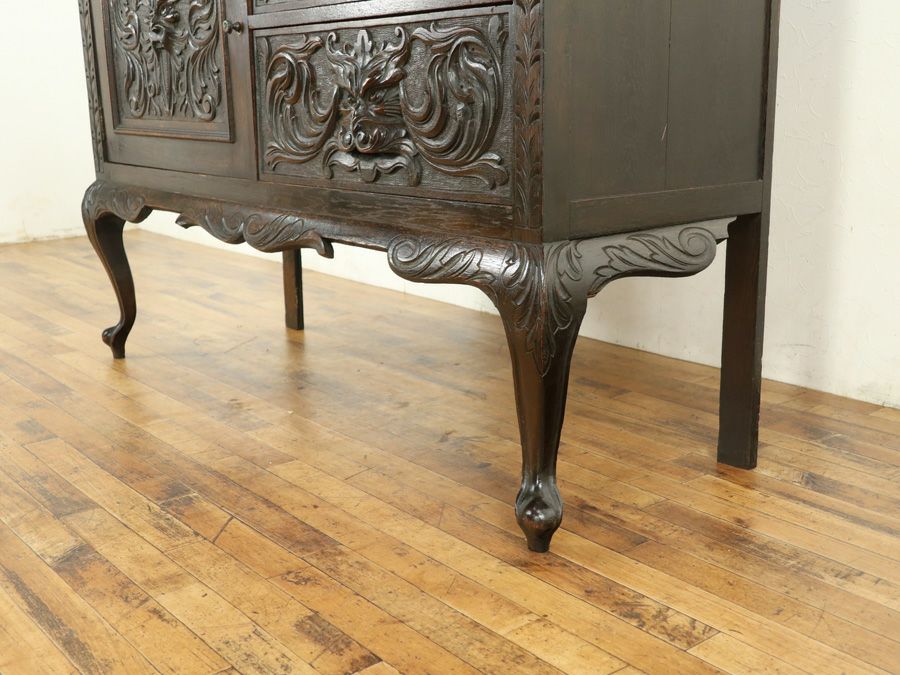 英国アンティーク家具 カップボード 59055