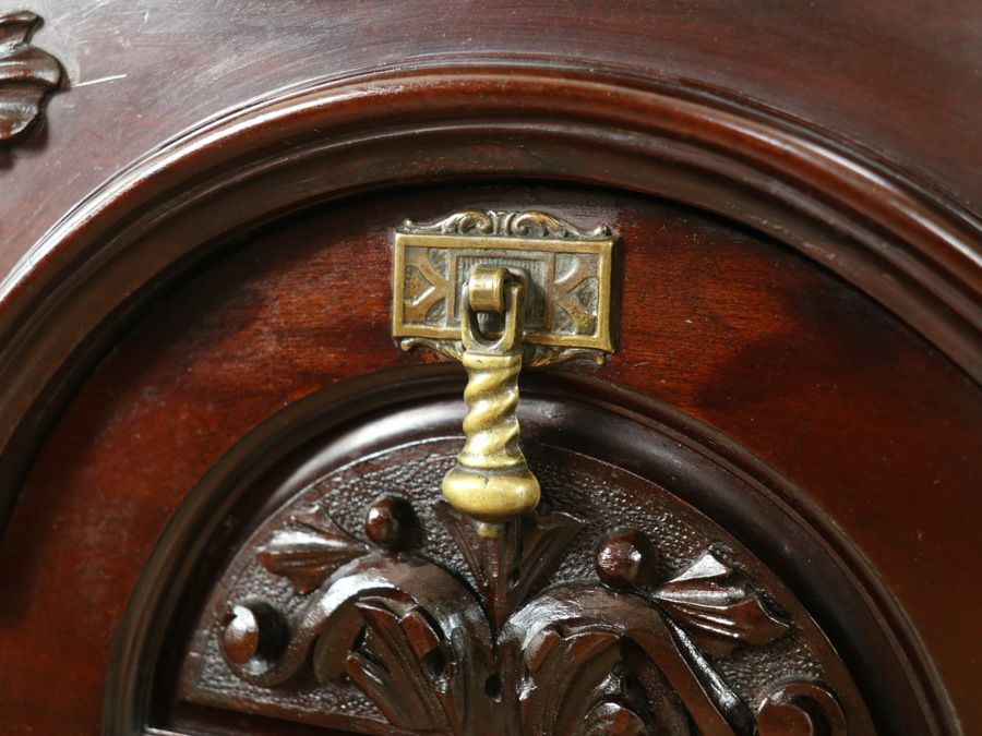 英国アンティーク家具 コールボックス 59146