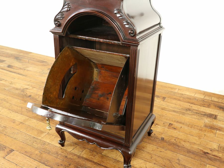 英国アンティーク家具 コールボックス 59146