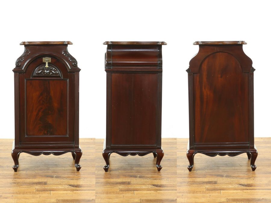 英国アンティーク家具 コールボックス 59146