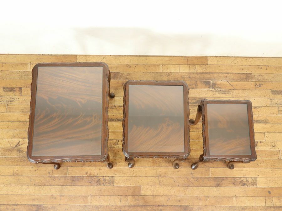 アンティーク家具 ネストテーブル 59226