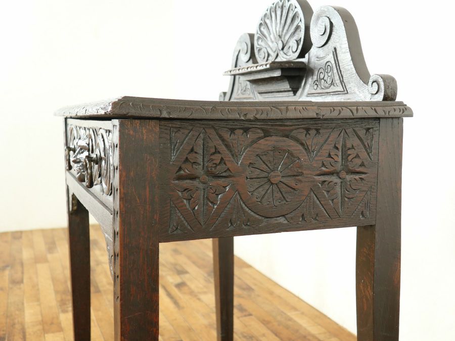 英国アンティーク家具 サイドテーブル 59112