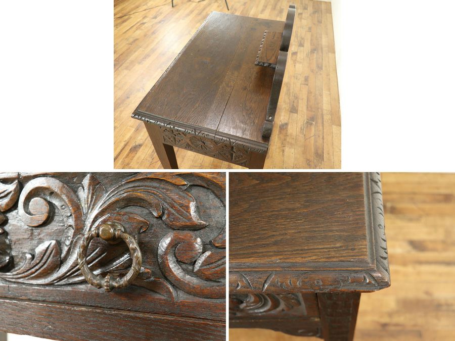 英国アンティーク家具 サイドテーブル 59112