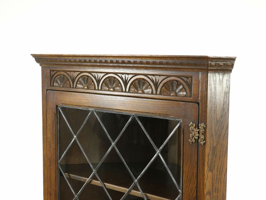 アンティーク家具 コーナーキャビネット 59085