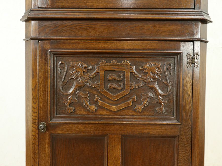 アンティーク家具 コーナーキャビネット 59085