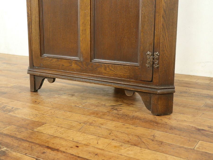 アンティーク家具 コーナーキャビネット 59085