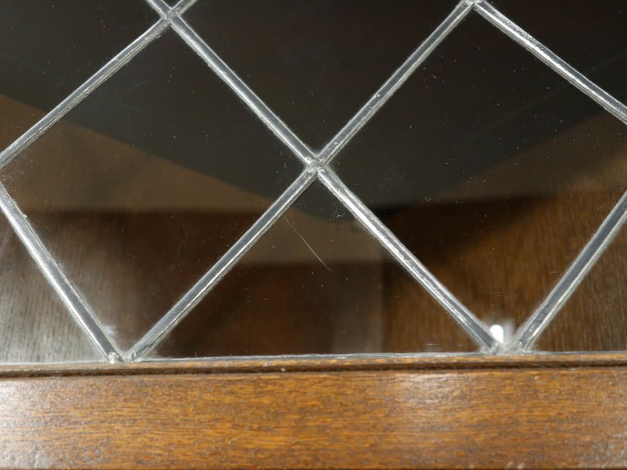 アンティーク家具 コーナーキャビネット 59085