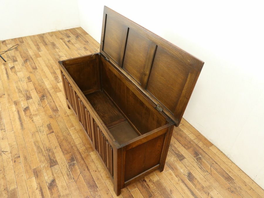 イギリス アンティーク家具 コファー 59080