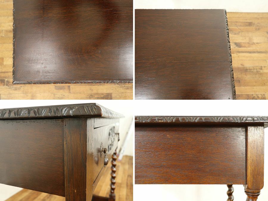 英国アンティーク家具 サイドテーブル 59044