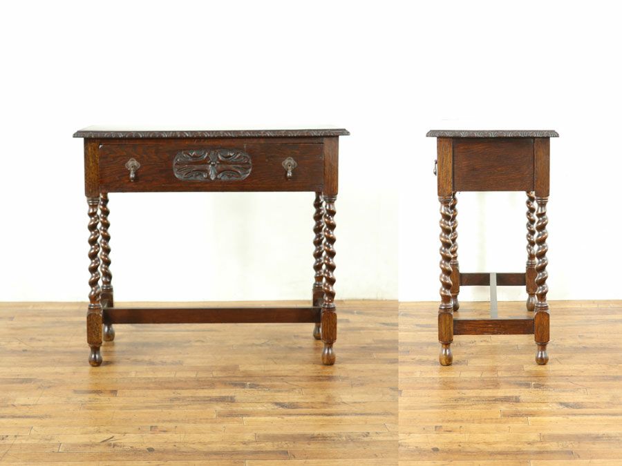 英国アンティーク家具 サイドテーブル 59044