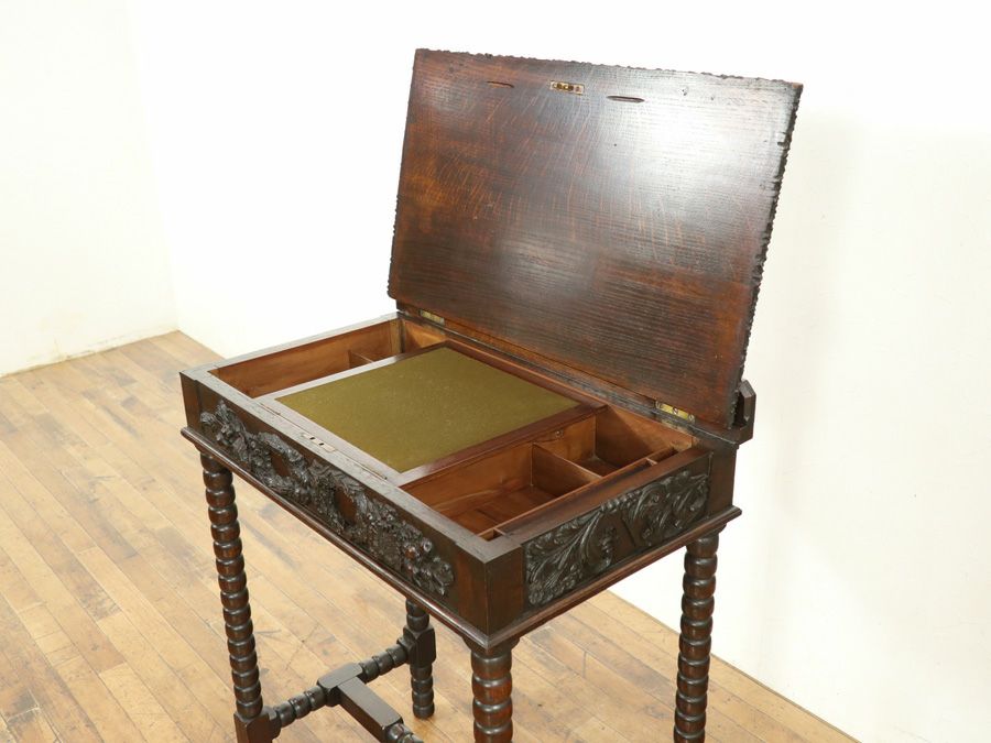 イギリス アンティーク家具 デスク 59114