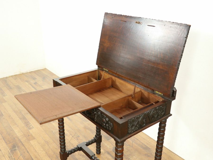 イギリス アンティーク家具 デスク 59114