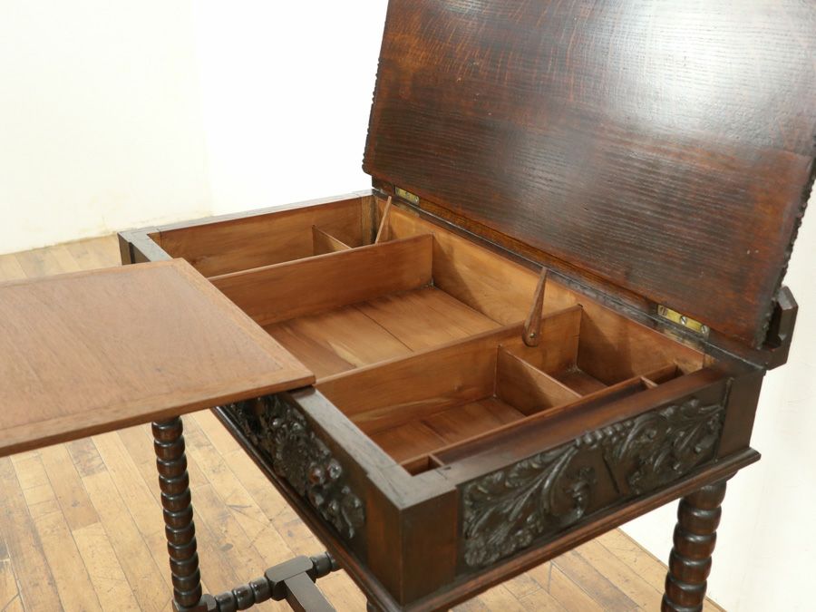 イギリス アンティーク家具 デスク 59114