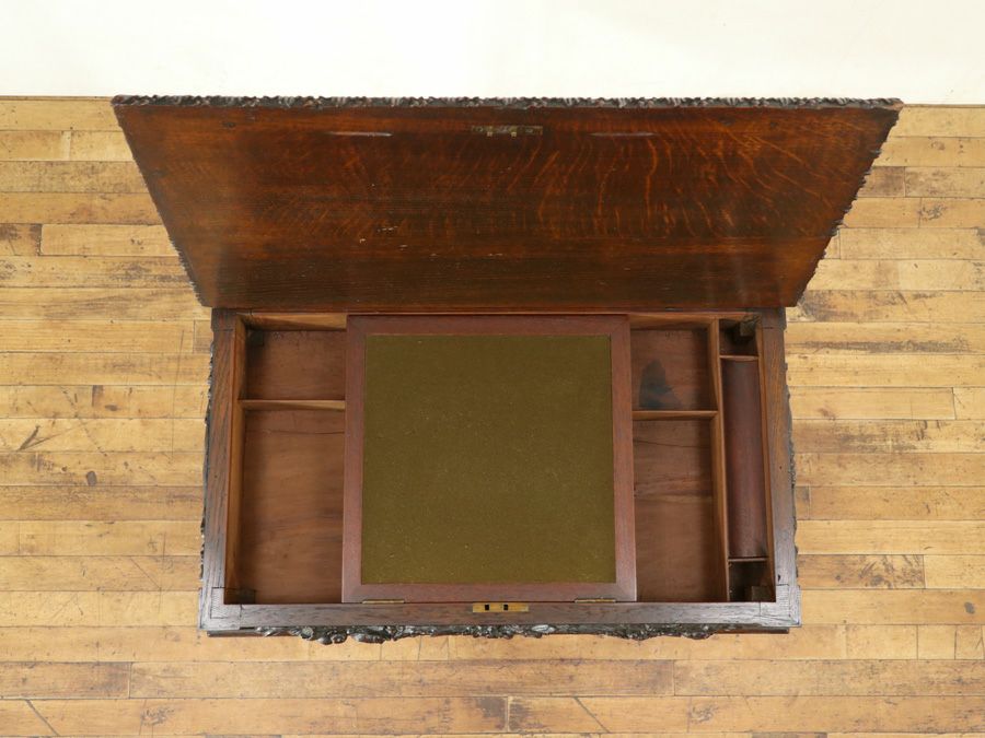 イギリス アンティーク家具 デスク 59114