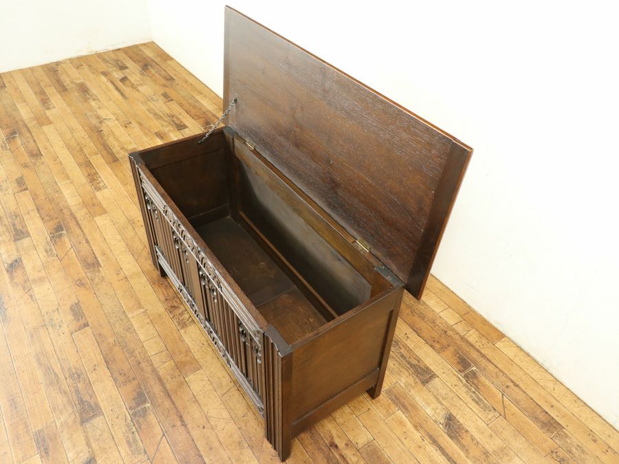 イギリス アンティーク家具 コファー 59083
