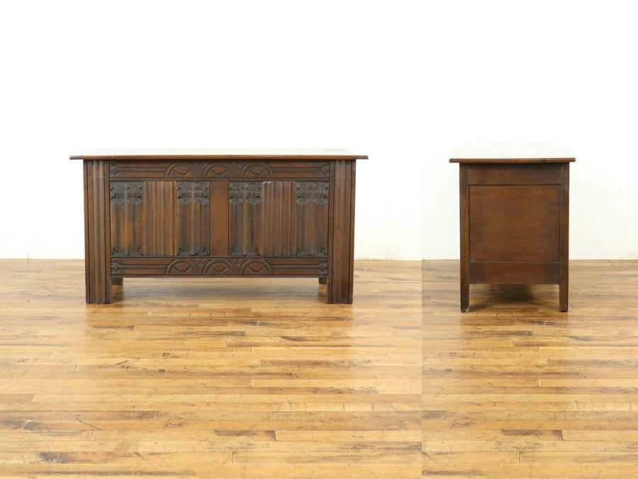 イギリス アンティーク家具 コファー 59083