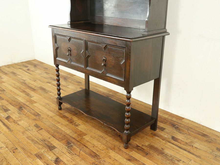 英国アンティーク家具 カップボード 59142