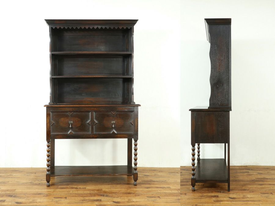 英国アンティーク家具 カップボード 59142