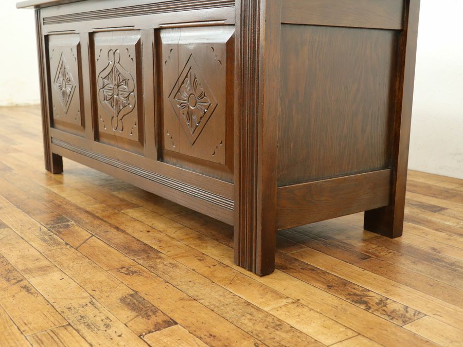 英国アンティーク家具 コファー 59079