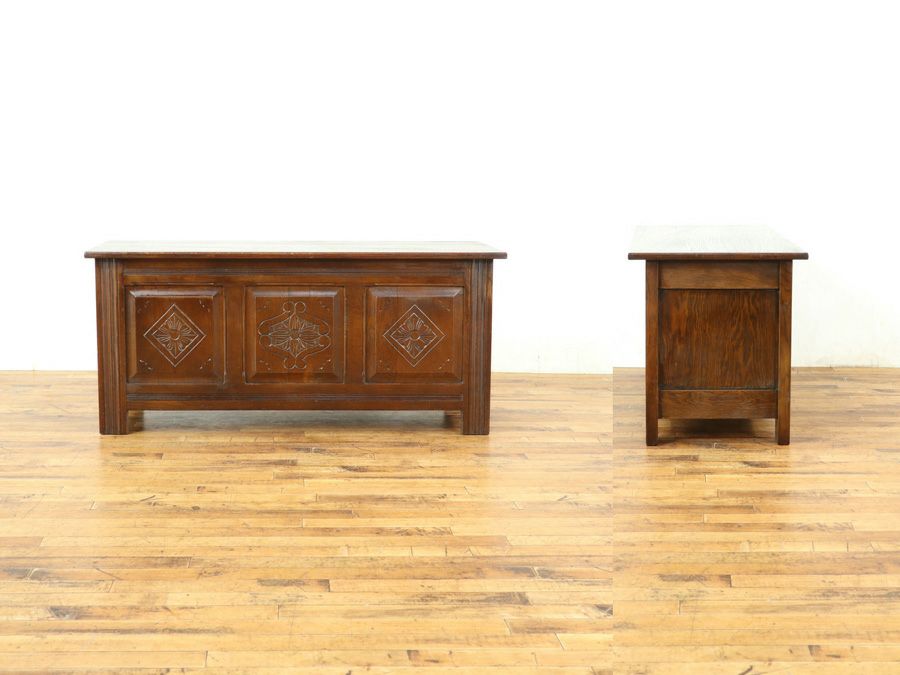 英国アンティーク家具 コファー 59079