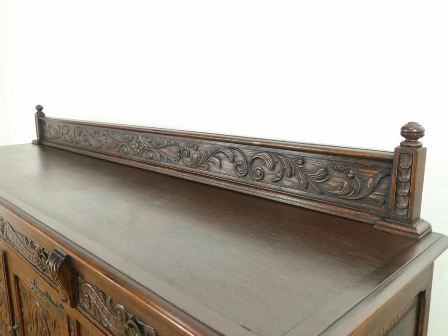 英国アンティーク家具 サイドボード 64302a