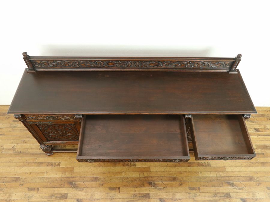 英国アンティーク家具 サイドボード 64302a