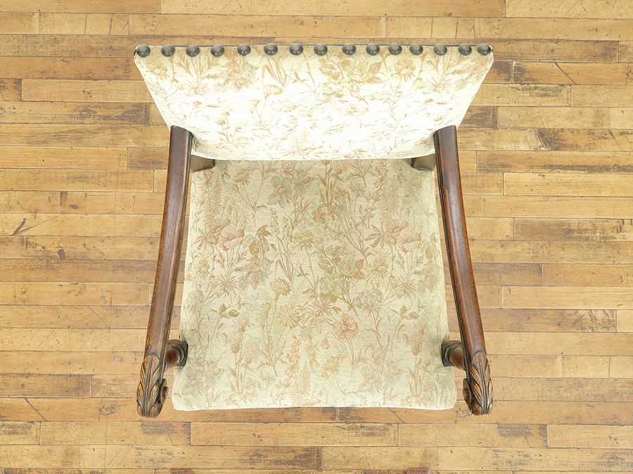 アンティーク家具 アームチェア×2 64302d