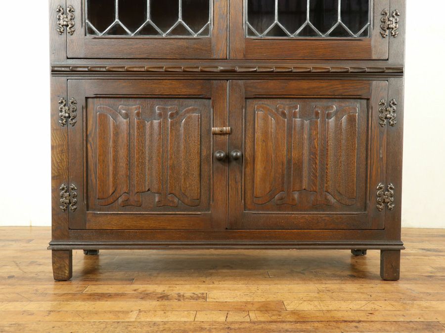 英国アンティーク家具 ブックケース 59223b