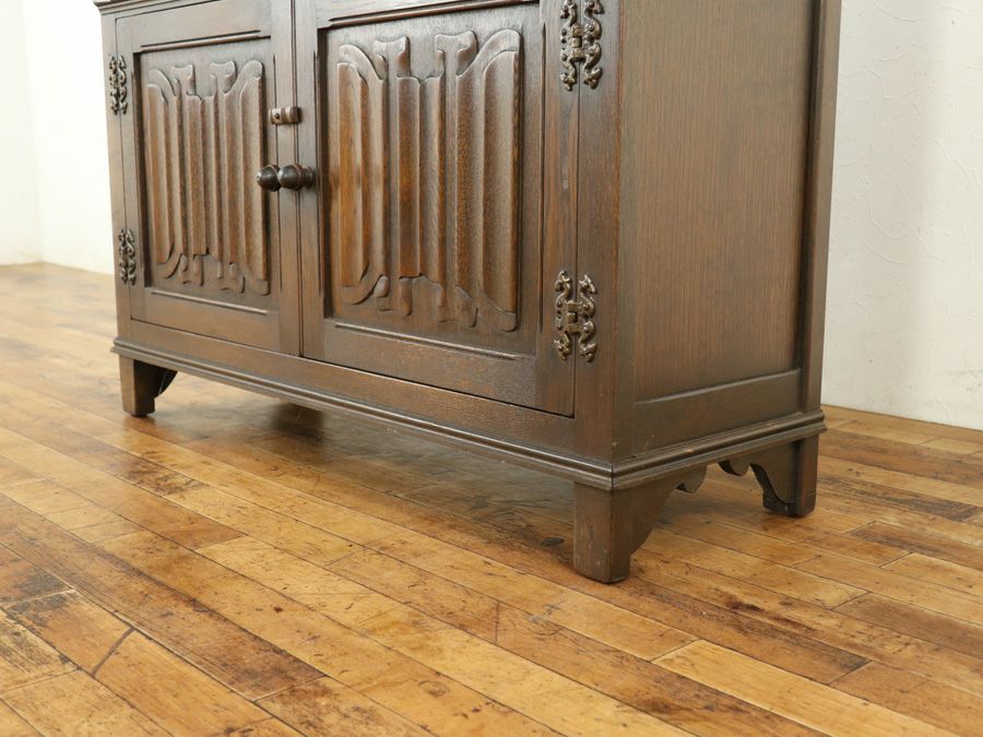 英国アンティーク家具 ブックケース 59223b