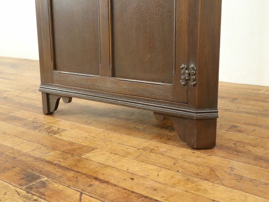 アンティーク家具 コーナーキャビネット 59039