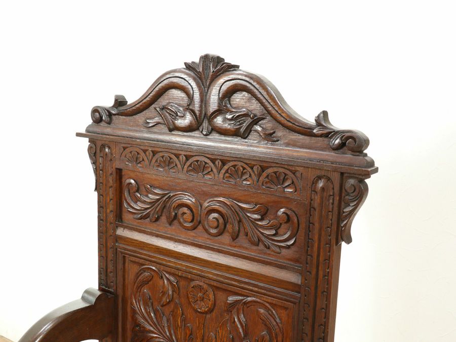 英国アンティーク家具 アームチェア 59171