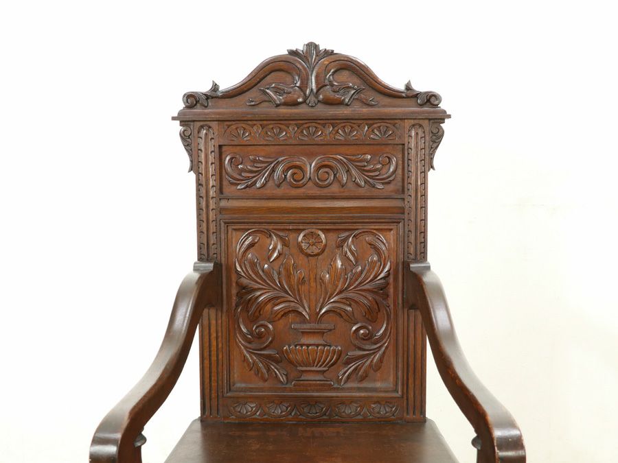 英国アンティーク家具 アームチェア 59171