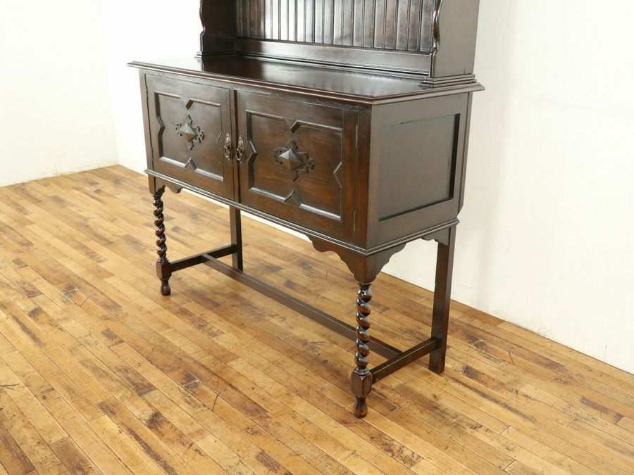 英国アンティーク家具 カップボード 59067