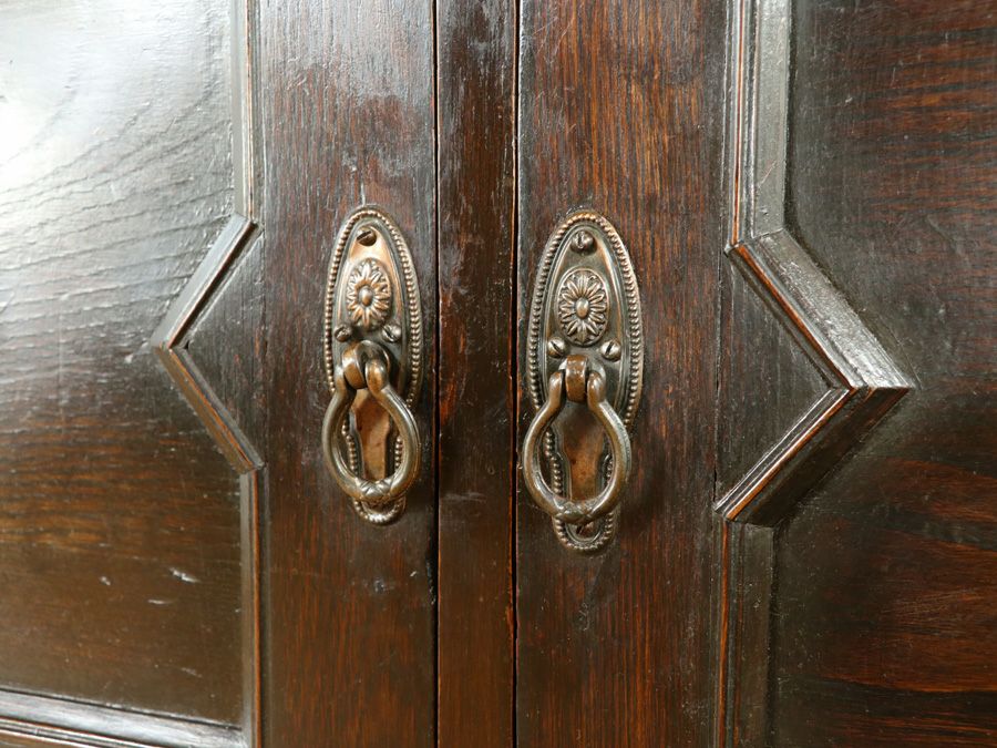 英国アンティーク家具 カップボード 59067