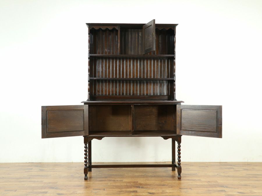 英国アンティーク家具 カップボード 59067