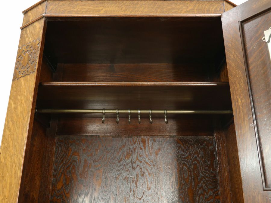 英国アンティーク家具 ワードローブ 59022