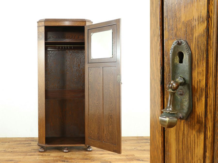 英国アンティーク家具 ワードローブ 59022